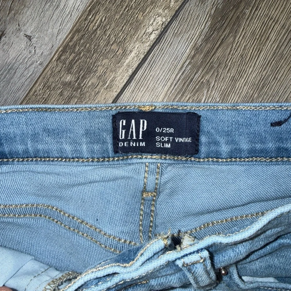 GAP Vintage Slim Size O/25 EUC - Picture 3 of 6
